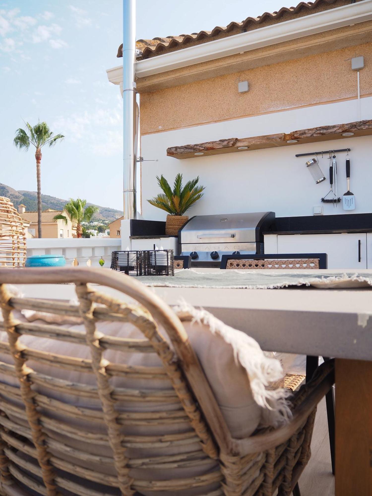 Casa Naru Albir, Duplex Appartement Met Ruim Terras En Buitenkeuken El Albir Exteriör bild